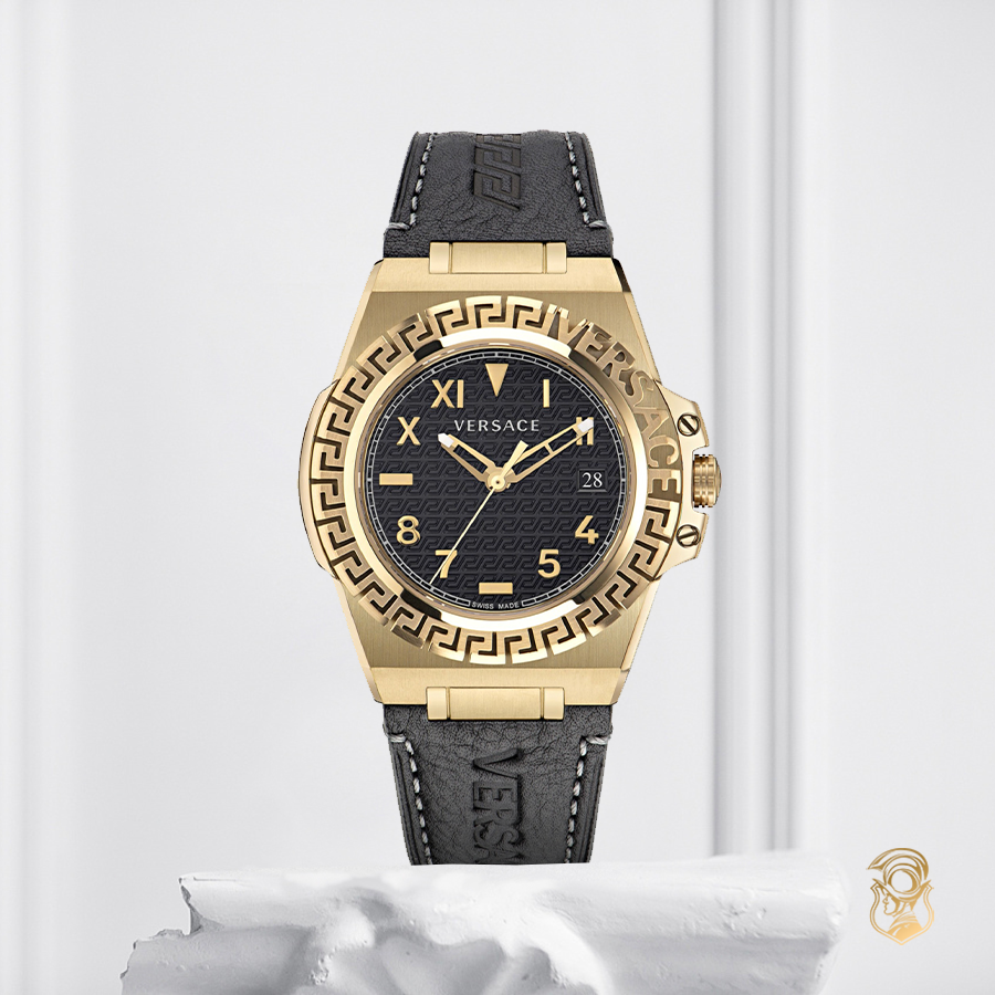 MSP: 101127 Versace Greca Reaction Watch 44mm 32,950,000