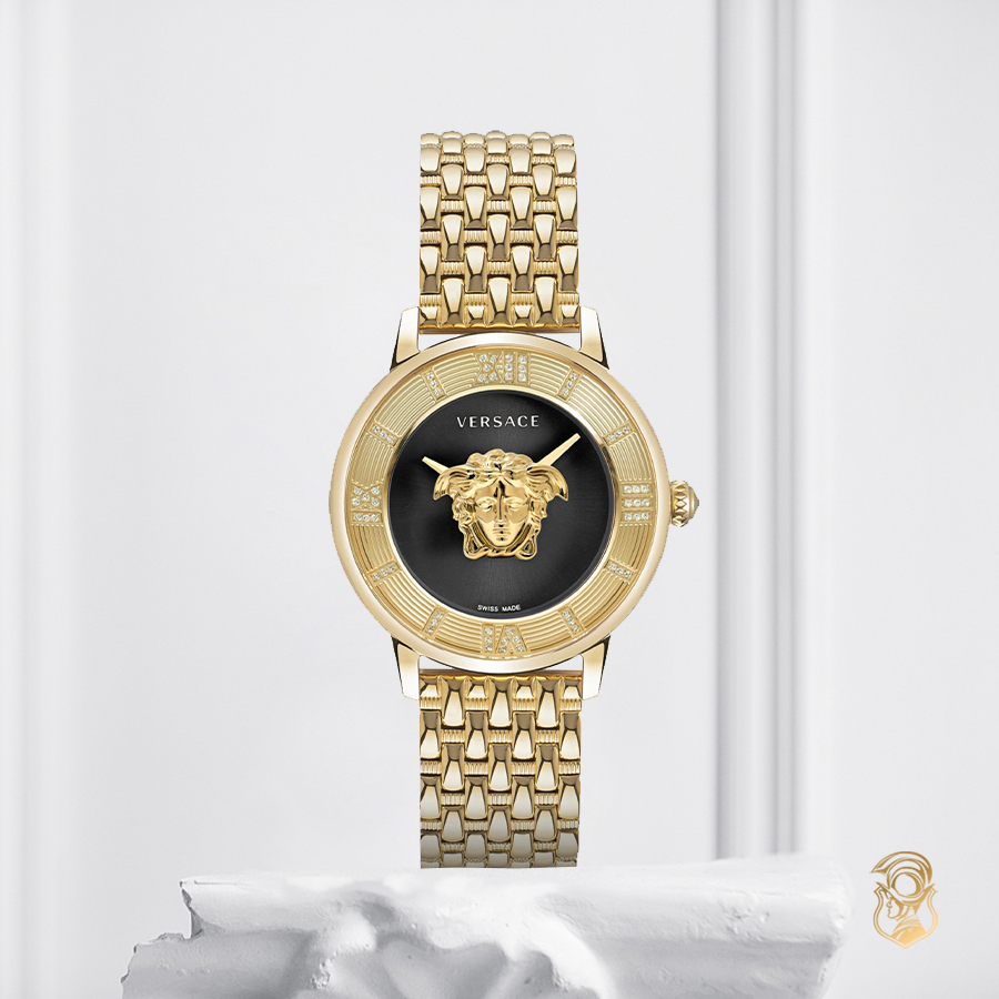 MSP: 101456 Versace Medusa Diamond Watch 38mm 76,200,000