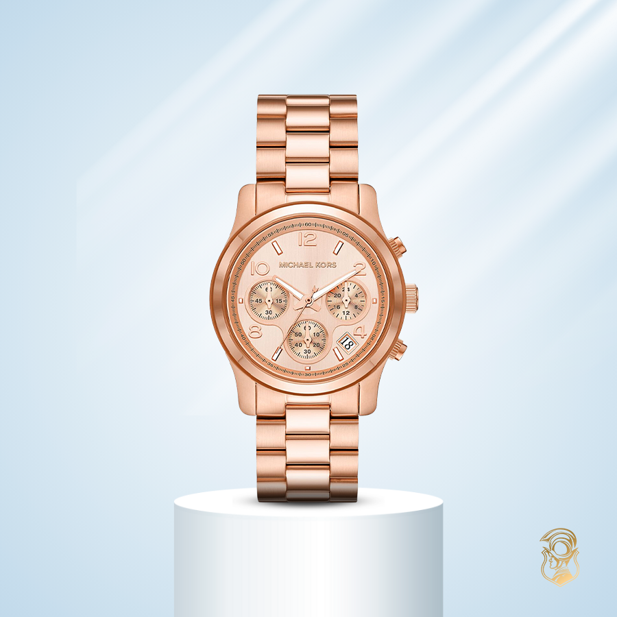 MSP: 102631 Michael Kors Runway Rose Gold-Tone Watch 38mm 7,510,000