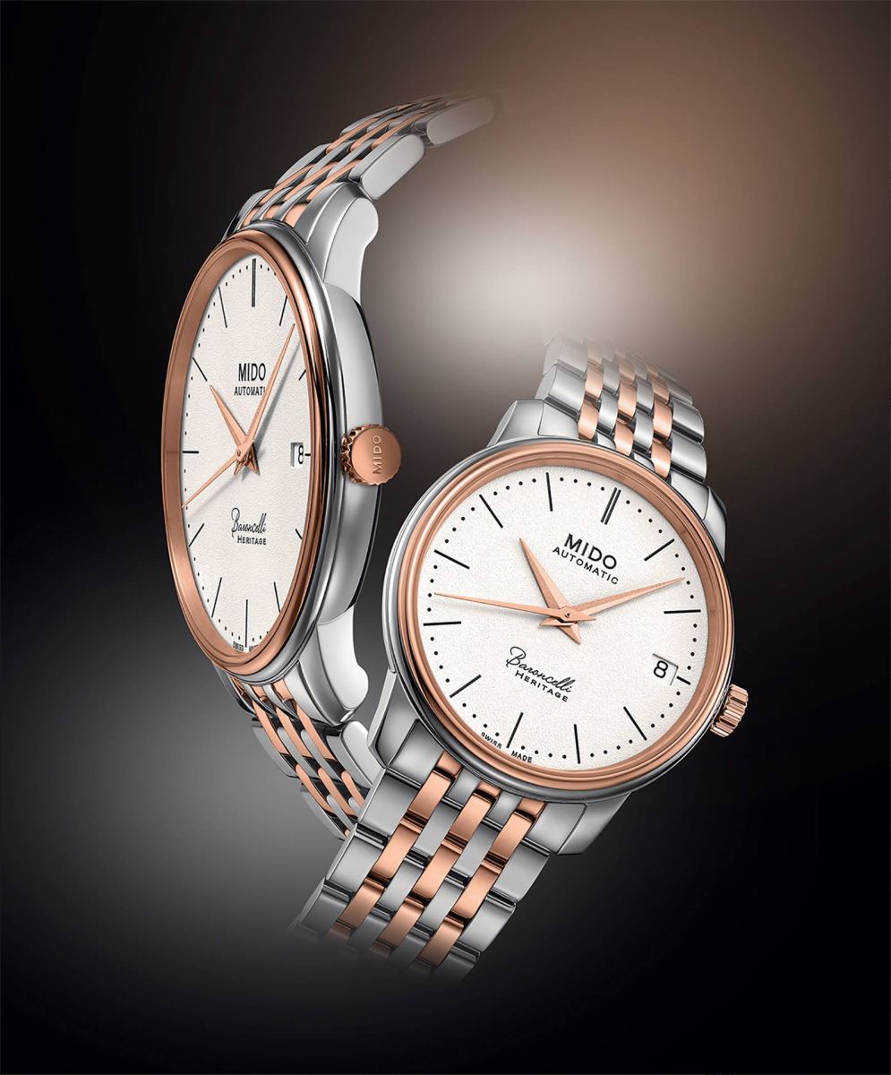 Banner đồng hồ Mido Baroncelli Heritage