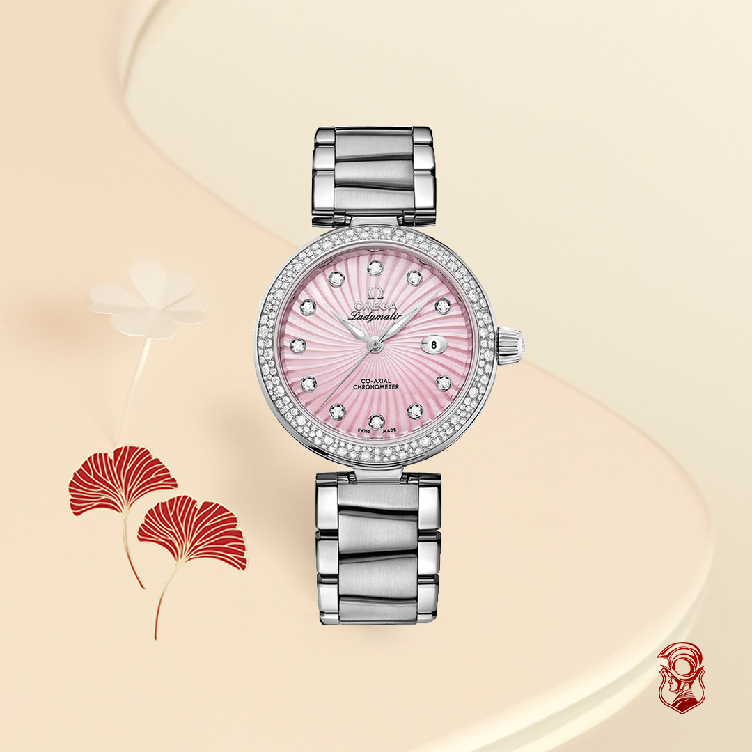 MSP: 79019 Omega De Ville 425.35.34.20.57.001 Ladymatic Watch 34mm 424,840,00