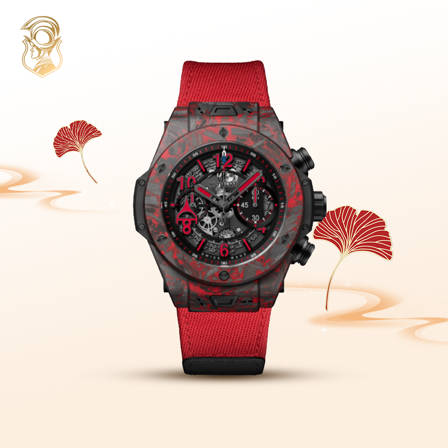 đồng hồ màu đỏ Hublot Big Bang Unico Red 411.QV.1123.NR.OVK21 45mm