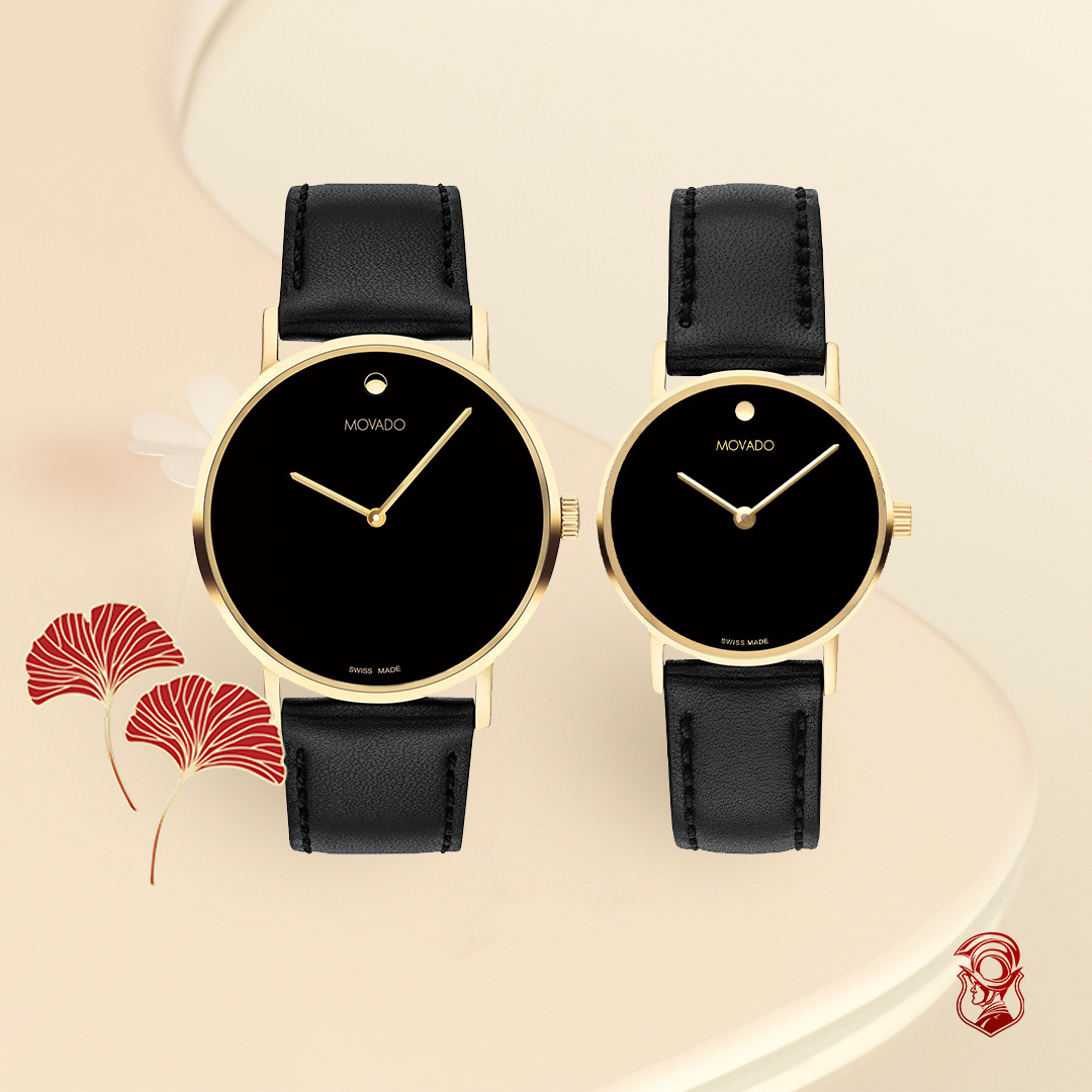 MSP: 97709 Movado Signature Quartz Women's Watch 28mm 18,030,000 - MSP: 97712 Movado Signature Mens Watch 40mm 18,030,000