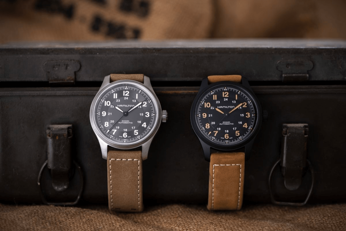 Hamilton Khaki Field Titanium Automatic Mới - Đồng Hồ Quân Đội 2020