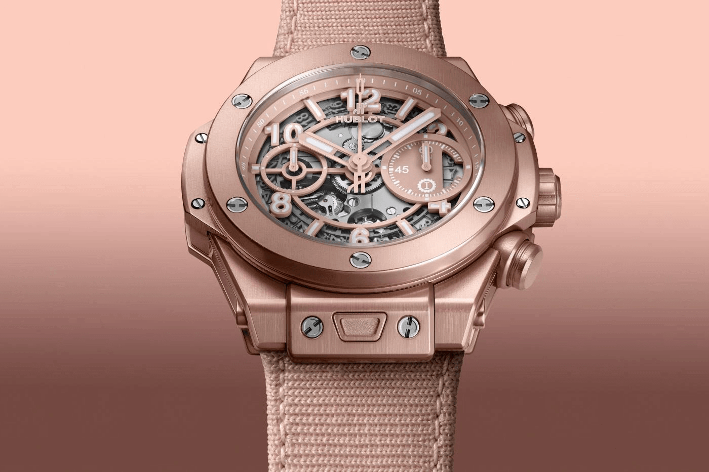 đồng hồ hublot big bang millenial pink 2020