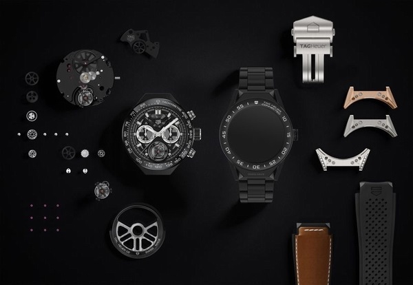 Cận cảnh đồng hồ hạng sang Connected Modular 45 mới ra mắt của Tag Heuer