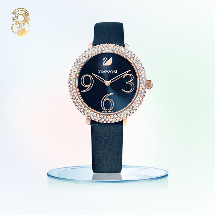  Crystal Frost Watch Rose-Gold Tone 34mm 