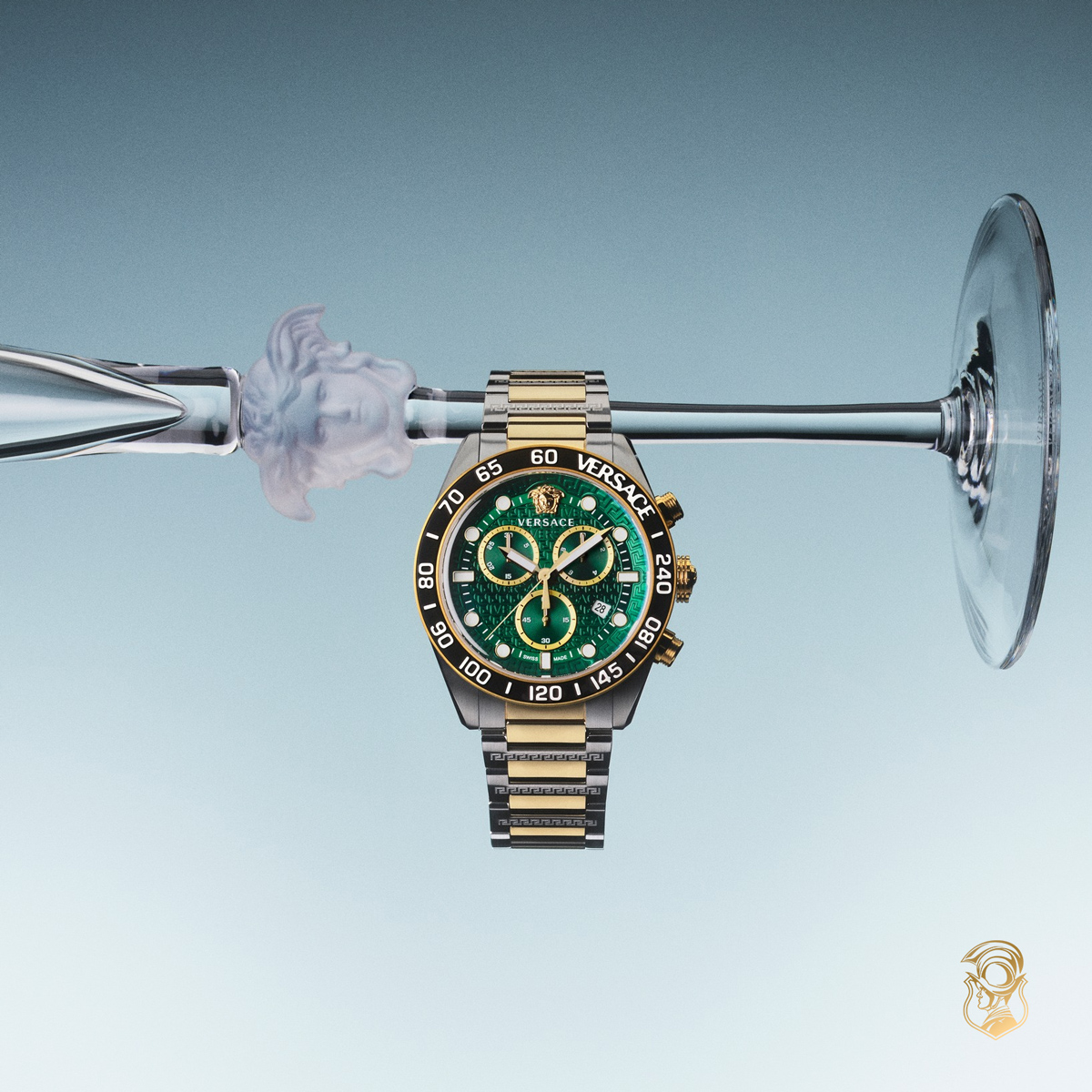 dòng đồng hồ versace greca dome chrono 2023