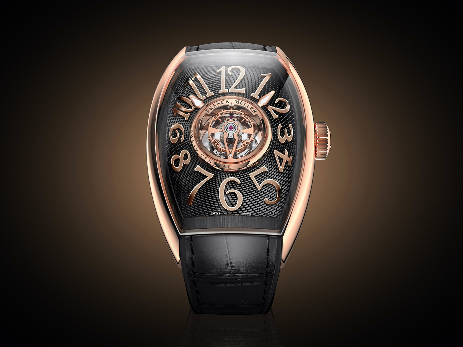 đồng hồ Franck Muller Cintrée Curvex Grande Central Tourbillon