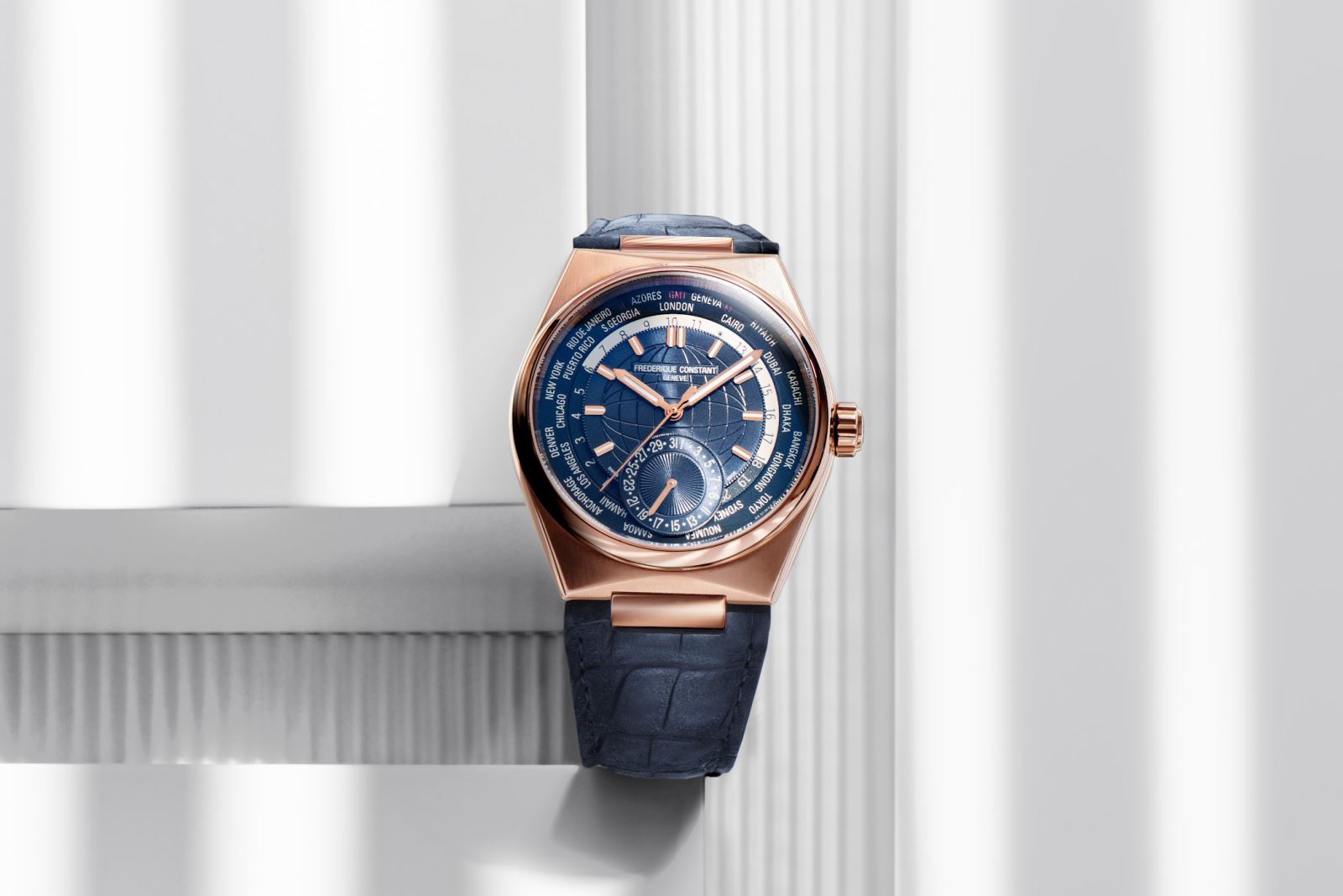 đồng hồ frederique constant highlife worldtimer 2023