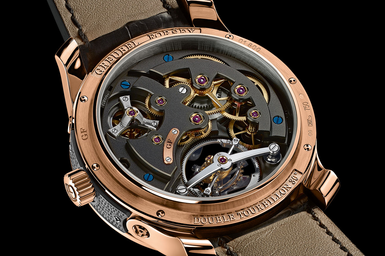 Cơ chế Double Tourbillon 30° của Greubel Forsey