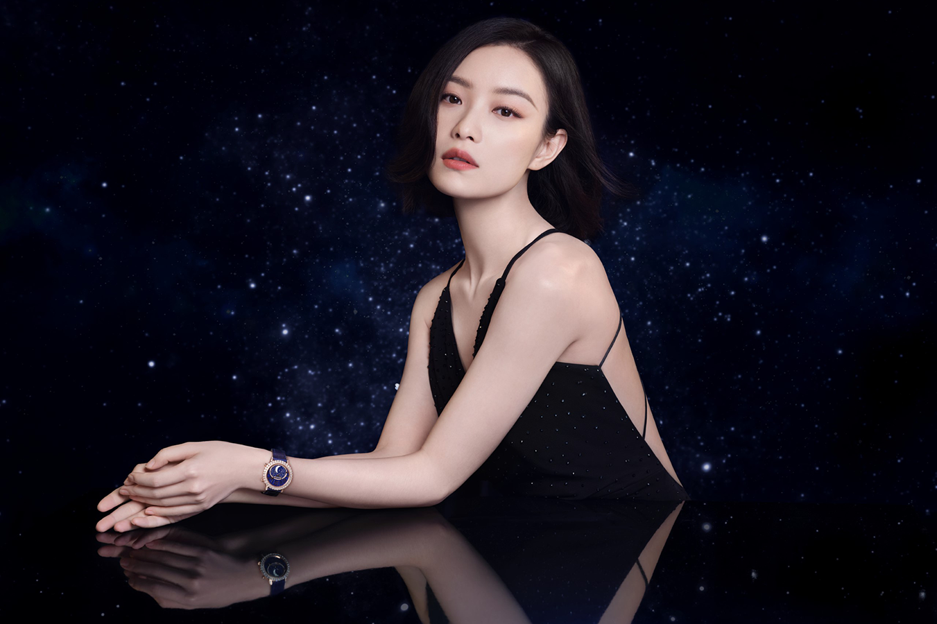 đồng hồ nữ kim cương Jaeger-LeCoultre Rendez-Vous Dazzling Moon Lazura