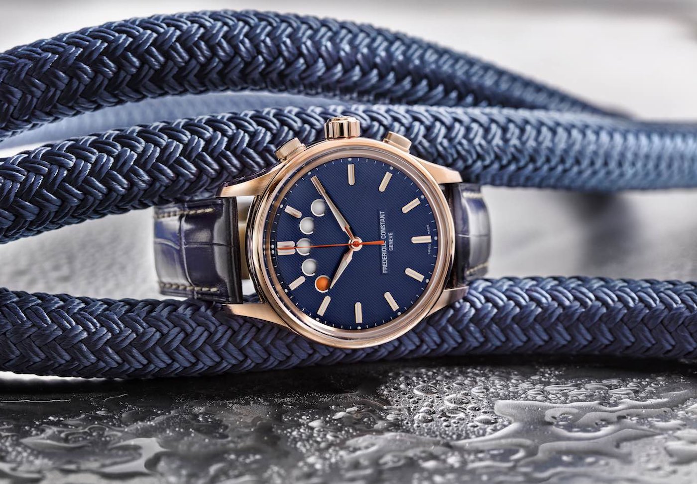 đồng hồ bấm giờ du thuyền Frederique Constant Yacht Timer Regatta Countdown