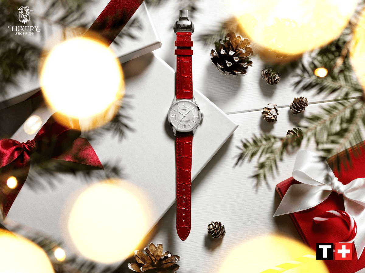 đồng hồ nữ thụy sĩ Tissot chính hãng làm quà noel 2020