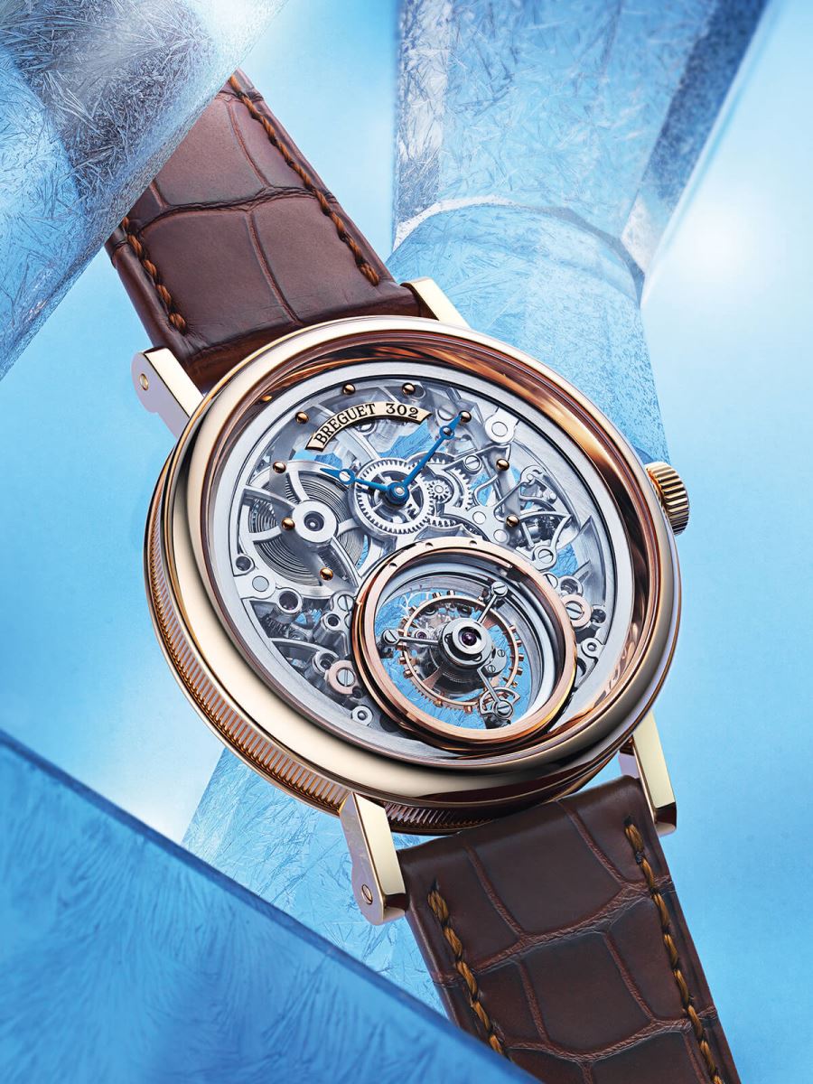 đồng hồ skeleton breguet