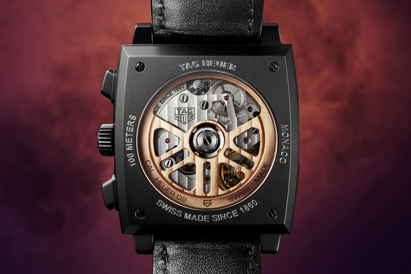 mặt lưng đồng hồ tag heuer monaco dark lord 2022