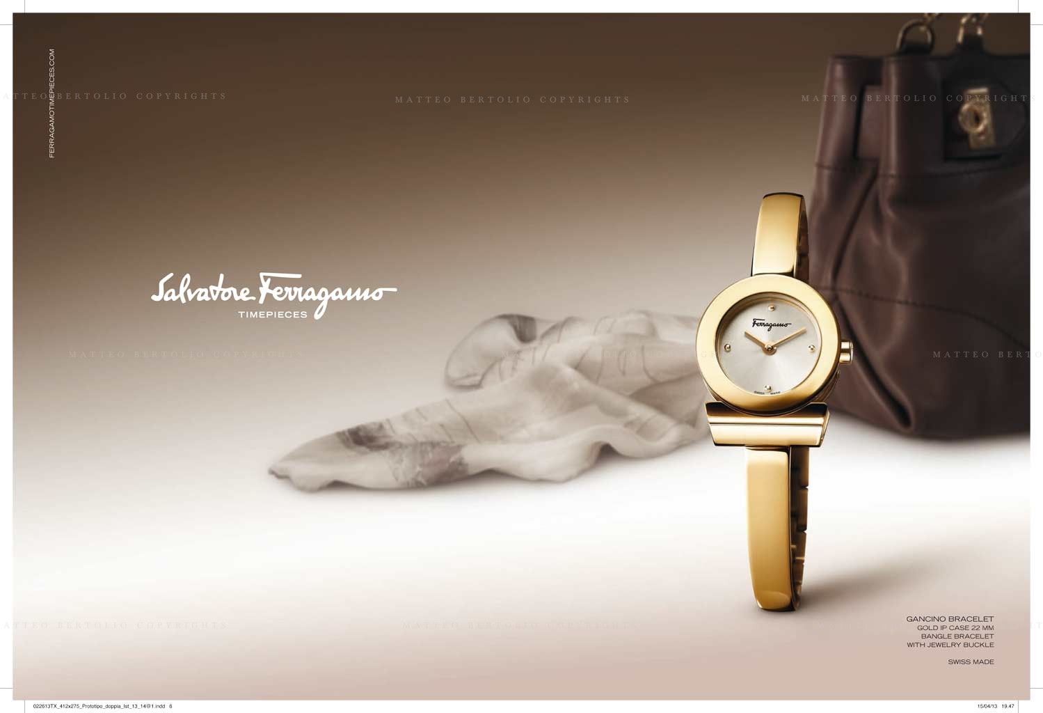 Đồng hồ nữ Salvatore Ferragamo Gancino