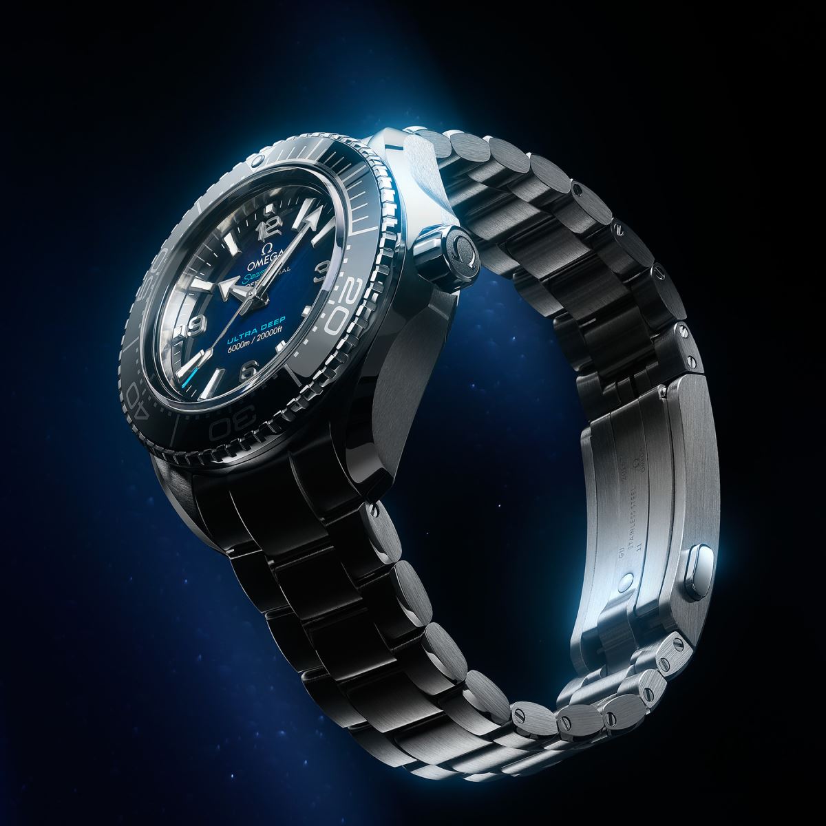 đồng hồ lặn 6000 mét Omega Seamaster Planet Ocean Ultra Deep 