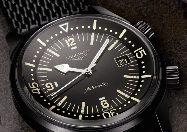 đồng hồ Longines Legend Diver Black