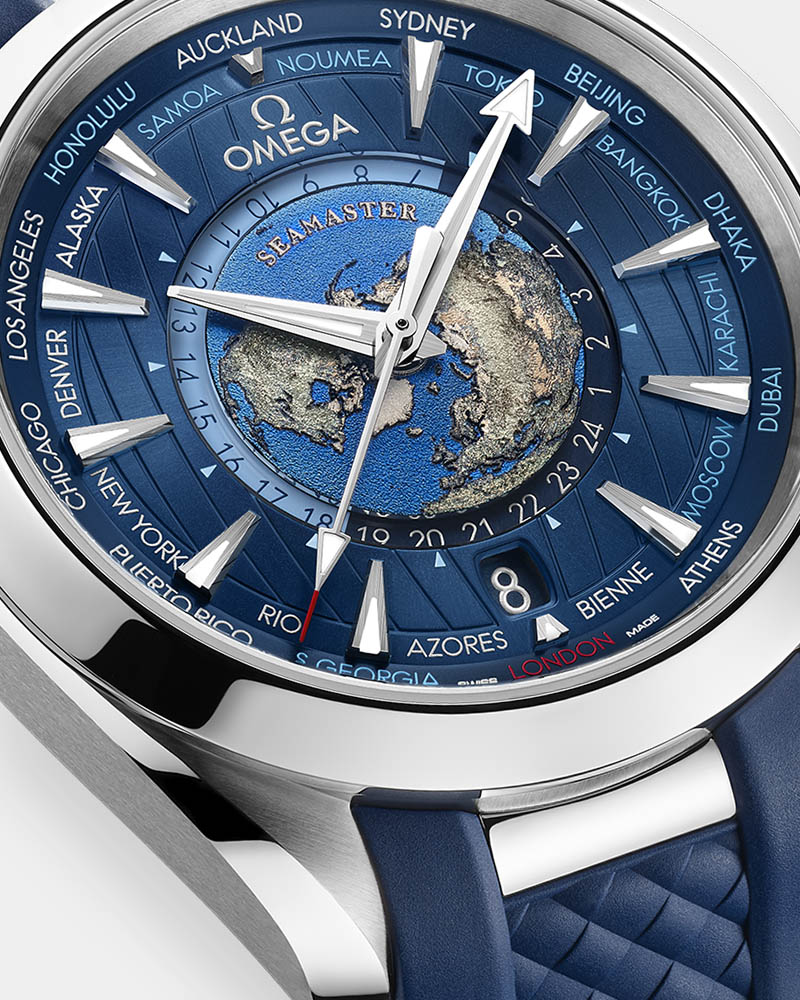 mặt số đồng hồ omega có in dòng chữ swiss made